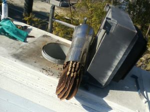 The Bee Man - bee hive air duct